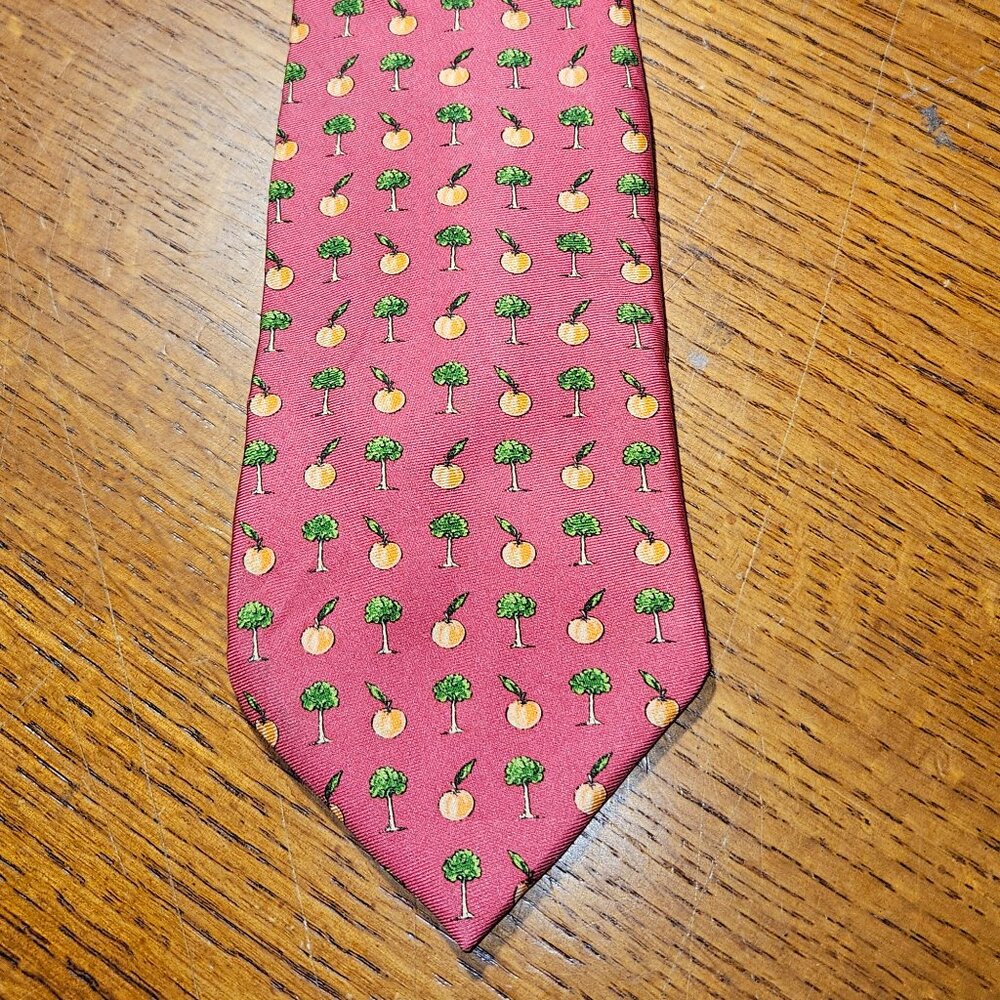 Peaches Peach Tree Tie by Brooks Brothers